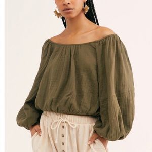 FREE PEOPLE SUNDAY FUNDAY BLOUSE